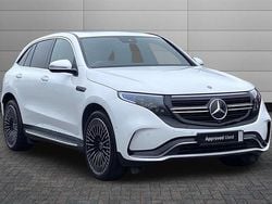 White Used 2022 Mercedes EQC400 AMG Line Premium SUV | £29,750 (Fair price)