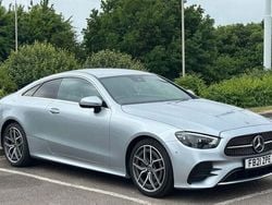 Silver Used 2020 Mercedes E220 AMG Line Premium Coupe | £23,500 (A bit pricey)