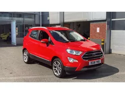 Red Used 2018 Ford Ecosport Titanium SUV | £9,849 (Good price)