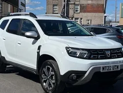 White Used 2022 Dacia Duster Prestige SUV | £16,847 (Fair price)