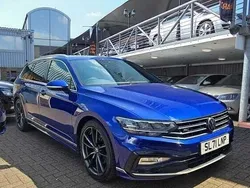 Blue Used 2021 VW Passat R-line Estate | £12,980 (A bit pricey)