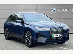 Phytonic blue Used 2024 BMW iX M Sport SUV | £48,990 (A bit pricey)