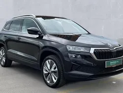 Black magic pearl Used 2024 Skoda Karoq SE L SUV | £21,795 (Fair price)