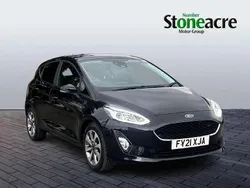 Black Used 2021 Ford Fiesta Trend Hatchback | £9,941 (Good price)