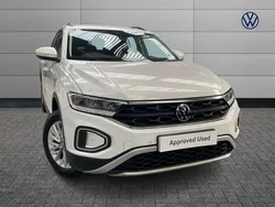 White Used 2023 VW T-Roc Life SUV | £18,279 (Fair price)
