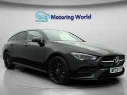 Black Used 2022 Mercedes CLA250e Shooting Brake AMG line Estate | £25,000 (Expensive)