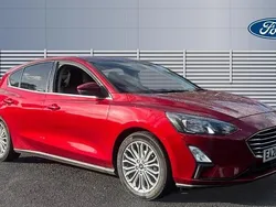 Red Used 2020 Ford Focus Titanium X Hatchback | £14,014 (Fair price)