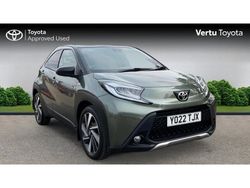 Green Used 2022 Toyota Aygo Hatchback | £13,537 (Fair price)
