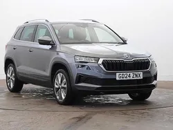 Graphite grey metallic Used 2024 Skoda Karoq SE L SUV | £20,495 (Fair price)