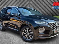Black Used 2019 Hyundai Santa Fe Premium SUV | £21,999 (Fair price)