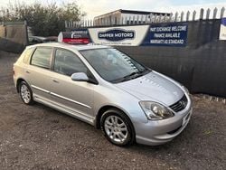Silver Used 2005 Honda Civic Executive Hatchback | £3,495 (A bit pricey)