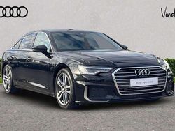 Black Used 2023 Audi A6 S-Line Sedan | £27,131 (Fair price)