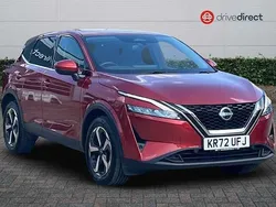 Red Used 2022 Nissan Qashqai N-Connecta SUV | £17,134 (Fair price)