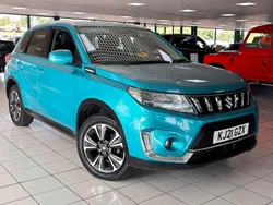 Atlantis turquoise Used 2021 Suzuki Vitara SZ5 SUV | £13,289 (Good price)
