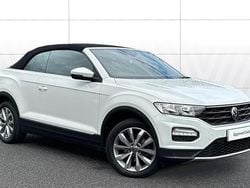 White Used 2021 VW T-Roc Cabriolet Design Cabriolet | £16,548 (A bit pricey)