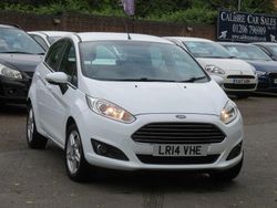 White Used 2014 Ford Fiesta Zetec Hatchback | £5,995 (A bit pricey)