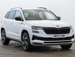 White Used 2024 Skoda Karoq SportLine SUV | £28,195 (Good price)
