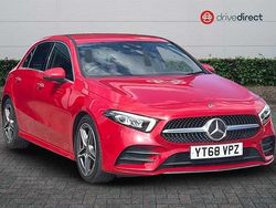 Red Used 2018 Mercedes A200 AMG line Hatchback | £17,268 (Fair price)