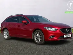Red Used 2018 Mazda 6 Estate | £14,199 (Fair price)