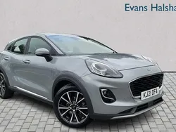 Silver Used 2021 Ford Puma Titanium Hatchback | £13,010 (Good price)
