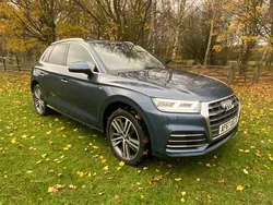 Blue Used 2017 Audi Q5 S-Line SUV | £17,995 (Fair price)