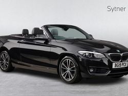 Black Used 2019 BMW 218 Sport Line Cabriolet | £15,000 (Fair price)
