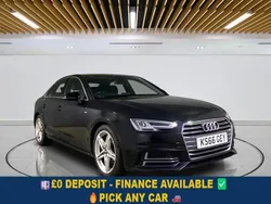 Black Used 2016 Audi A4 S-Line Sedan | £10,449 (Fair price)