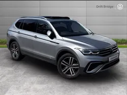 Silver Used 2021 VW Tiguan Allspace Elegance SUV | £27,995 (Fair price)
