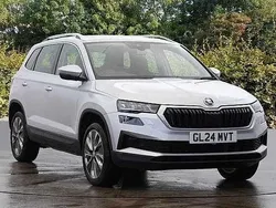 Brilliant silver metallic Used 2024 Skoda Karoq SE L SUV | £21,990 (A bit pricey)