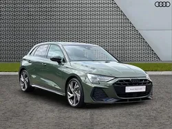 Green Used 2024 Audi A3 Black Edition Hatchback | £32,999