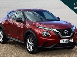 Red Used 2021 Nissan Juke N-Connecta SUV | £12,995 (Good price)