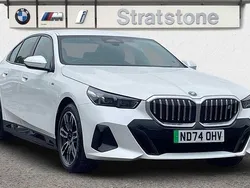 White Used 2024 BMW i5 M Sport Sedan | £45,499 (Fair price)