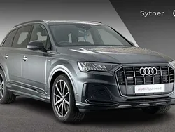 Grey Used 2021 Audi Q7 Black Edition SUV | £43,750 (Fair price)