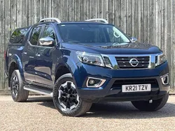 Blue Used 2021 Nissan Navara Tekna Pickup | £19,000 (Fair price)