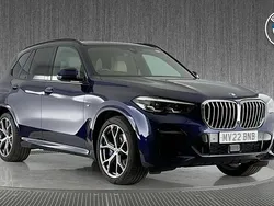 Blue Used 2022 BMW X5 M Sport SUV | £40,499 (Super price)