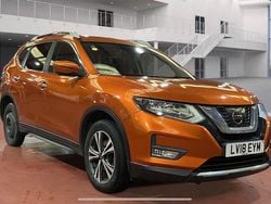 Orange Used 2018 Nissan X-Trail N-Connecta SUV | £9,990 (Fair price)