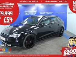 Black Used 2018 Audi A3 Sportback Hatchback | £9,999 (Fair price)
