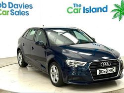 Blue Used 2018 Audi A3 Sportback Business Hatchback | £11,250 (Good price)