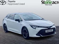 White Used 2021 Toyota Corolla Sport Estate | £20,000