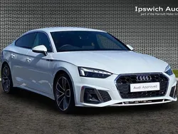 White Used 2024 Audi A5 Sportback S-Line Hatchback | £30,213 (Fair price)