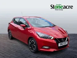 Red Used 2021 Nissan Micra Acenta Hatchback | £14,790 (A bit pricey)