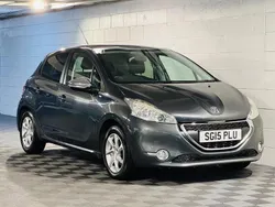 Grey Used 2015 Peugeot 208 Style Hatchback | £2,489 (Good price)