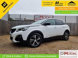 White Used 2018 Peugeot 3008 Allure SUV | £7,840 (A bit pricey)