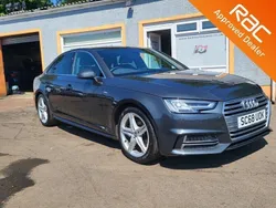 Grey Used 2018 Audi A4 S-Line Sedan | £10,999 (Fair price)