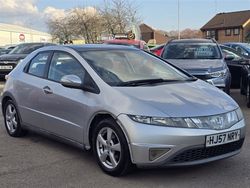 Silver Used 2007 Honda Civic ES Hatchback | £2,000 (Good price)