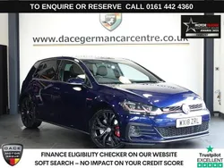 Blue Used 2018 VW Golf VII GTI Hatchback | £17,789 (Good price)