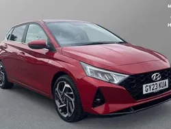 Red Used 2023 Hyundai i20 Premium Hatchback | £14,637 (Fair price)