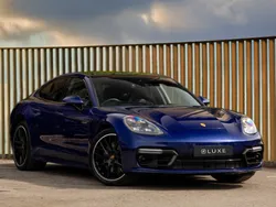 Blue Used 2022 Porsche Panamera Platinum Edition Sedan | £64,898 (Expensive)