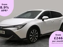 White Used 2021 Toyota Corolla Edition Estate | £17,747 (Fair price)