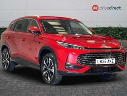 Tri coat dynamic red Used 2024 MG HS Trophy SUV | £23,991